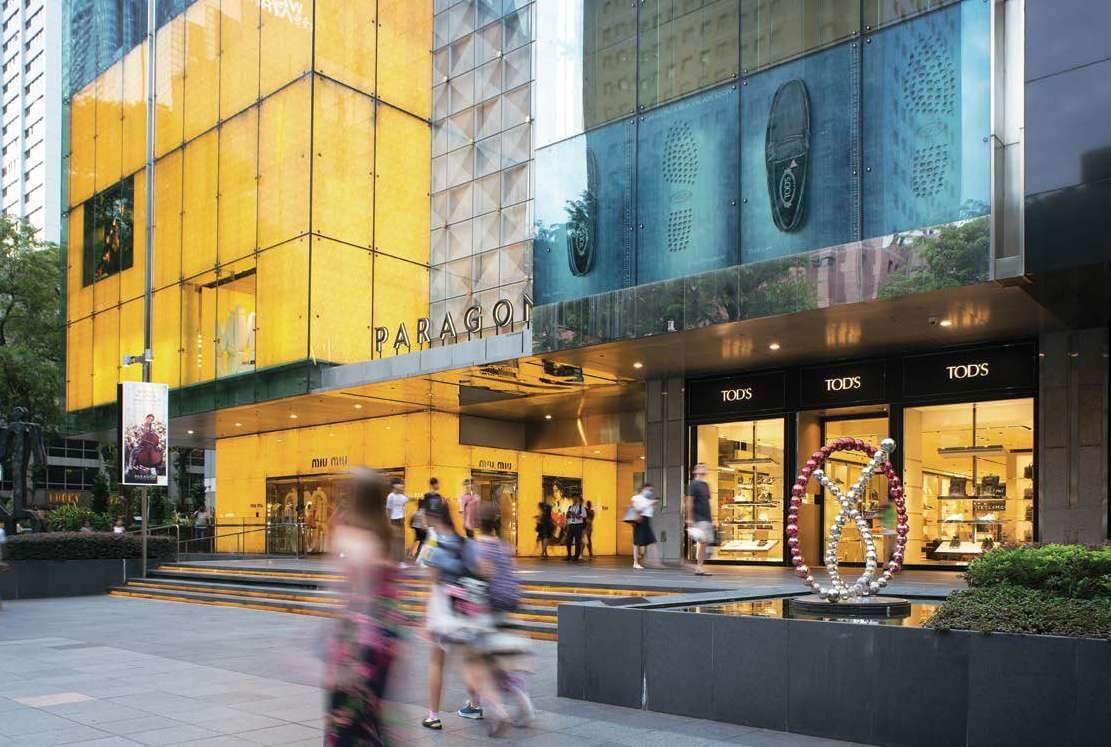 Orchard Road shopping and lifestyle district near River Valley and Great World MRT