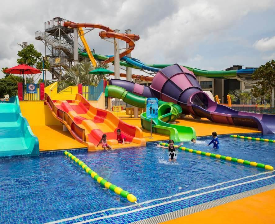 Wild Wild Wet water park at Downtown East, Pasir Ris