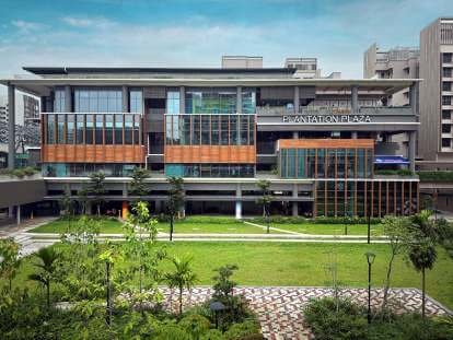 Plantation Plaza retail frontage serving residents in Tengah
