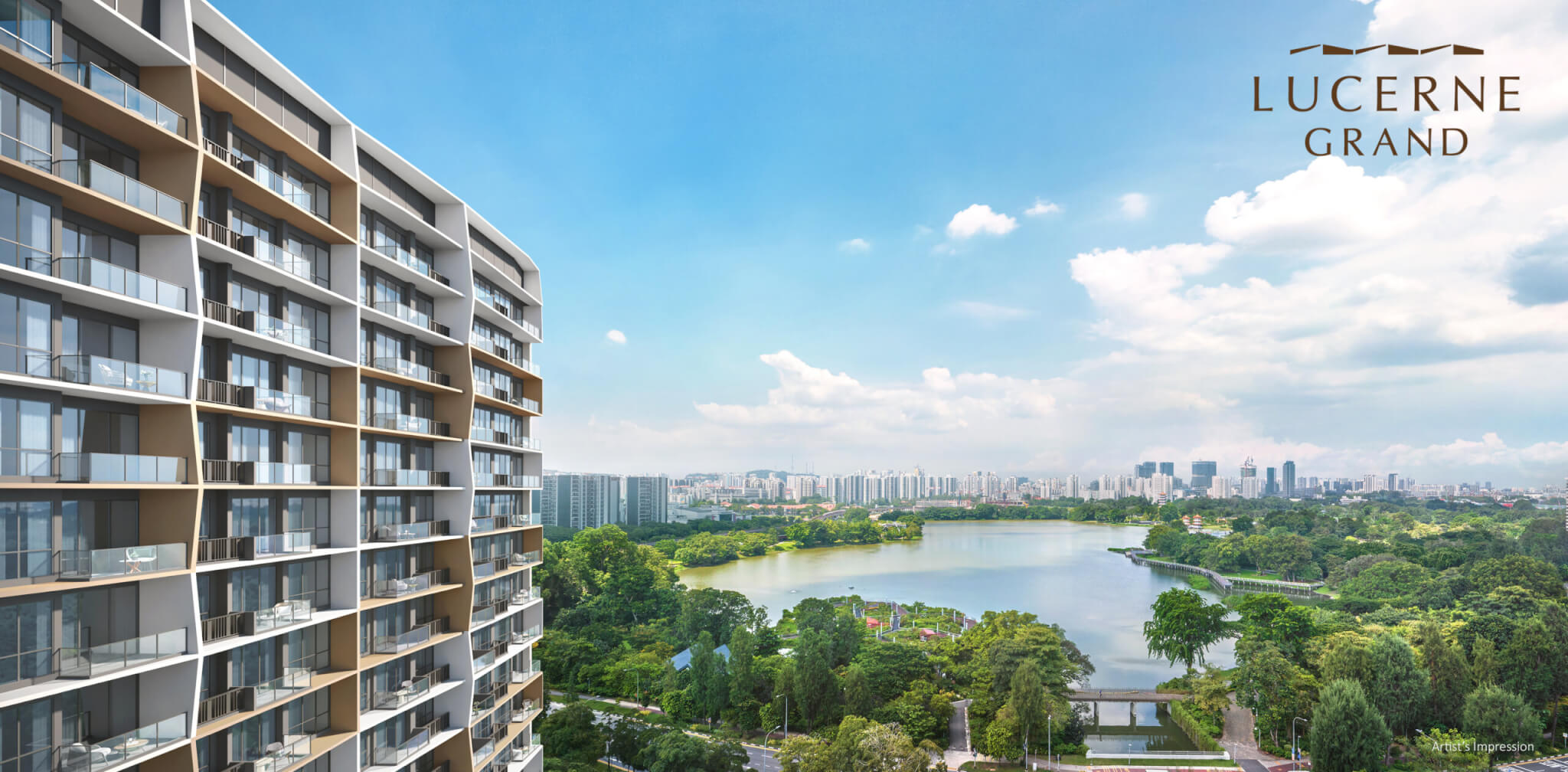 Lucerne Grand condo at Lakeside Drive near Lakeside MRT and Jurong Lake District