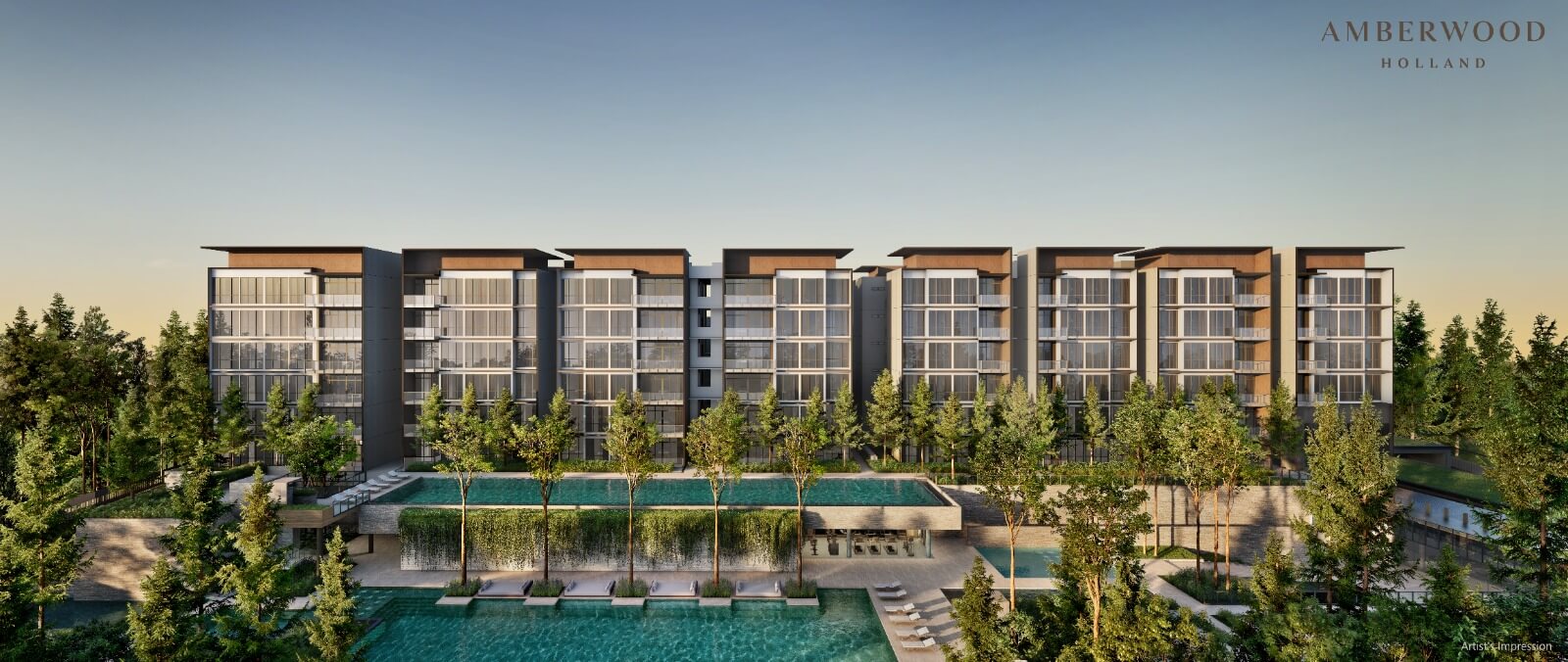 Amberwood at Holland condo at Holland Link near King Albert Park MRT and Methodist Girls’ School