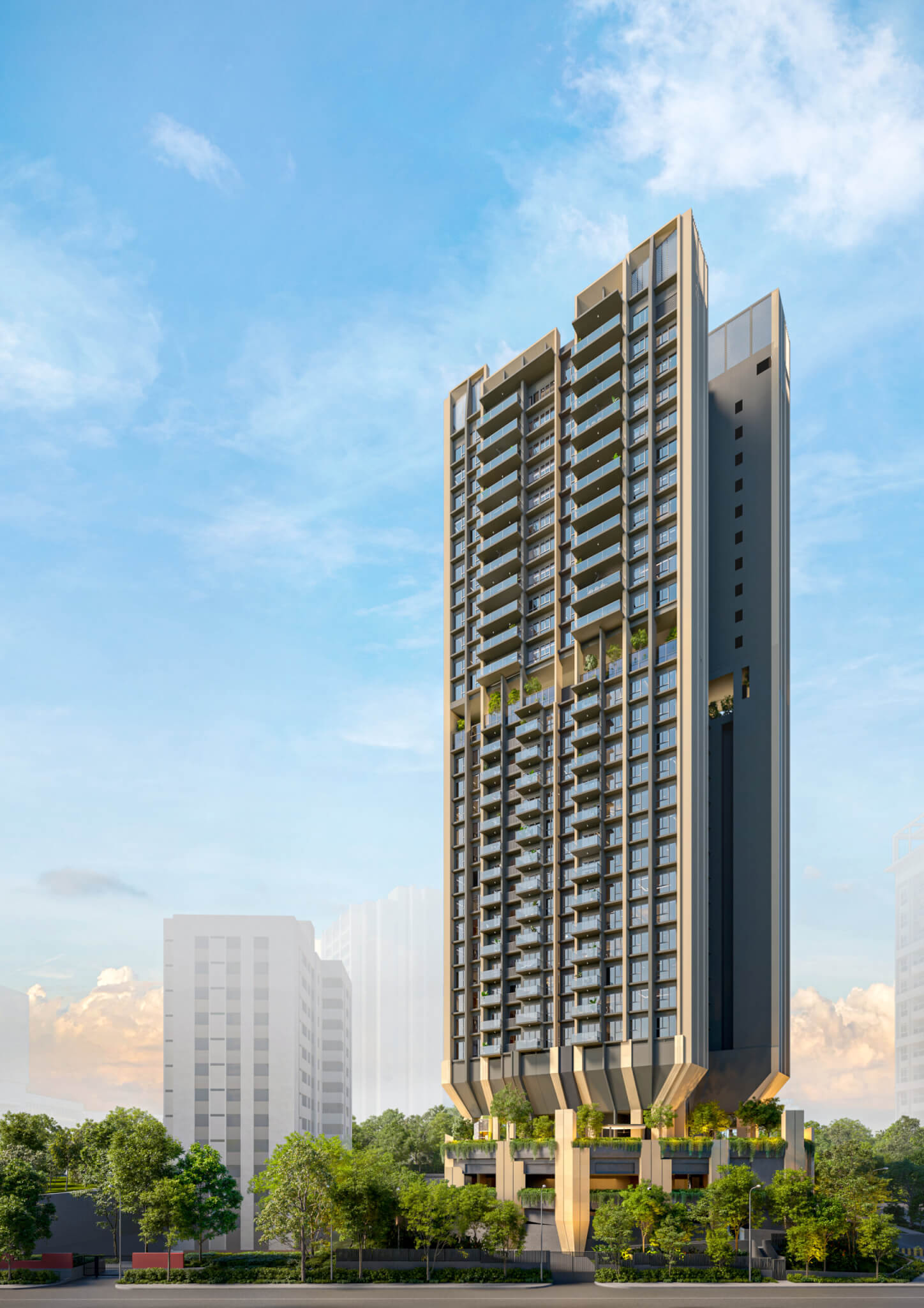 The Serra Residences new launch freehold condo at Bassein Road near Novena MRT and HealthCity Novena